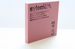 Sylomer SR 42, розовый, 1500x1200х12,5 мм