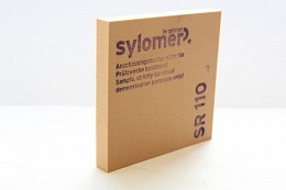 Sylomer SR 110, коричневый, 1500x1200х12,5 мм